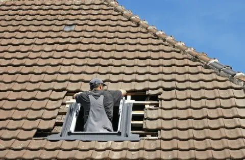 Pose de velux - Montbartier